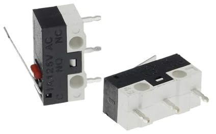 1000Pcs Endschalter Push Button Switch 1A 125V AC Schalter 3Pins