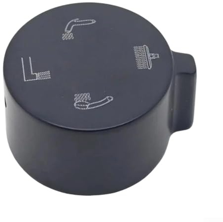 Maniglia deviatore per doccia, manopola selettore nera, accessorio a tre velocità a quattro velocità per soffione doccia di ricambio (4 marce grande)