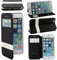 ebestStar - Cover Compatibile con iPhone 6 6S Custodia Portafoglio Protezione Libro, Flip con Finestra View, Nero