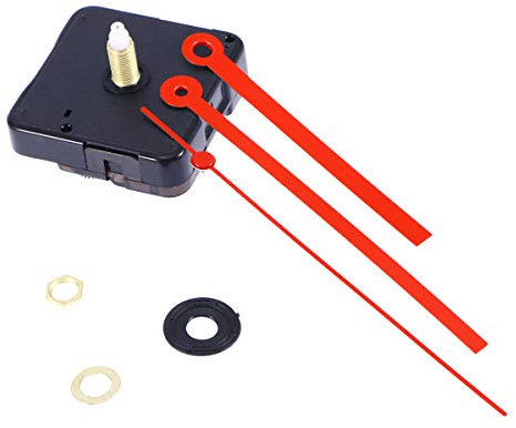 ULTNICE Uhren-Reparaturteile, geräuschloses Uhrwerk-Set für DIY-Uhren-Ersatz.