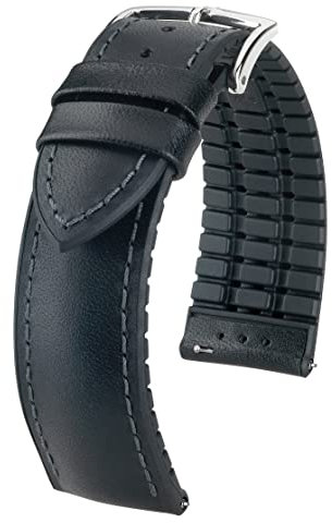 HIRSCH XS Damen Performance Uhrenarmband Modell James 20 mm Schwarz