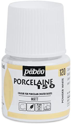 Pebeo Paint, White, 45 ml (Pack of 1)