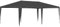 vidaXL Profi Partyzelt UV-beständig Wasserbeständig Pavillon Festzelt Gartenpavillon Gartenzelt Garten Zelt Bierzelt 4x6m Anthrazit 90g/m²