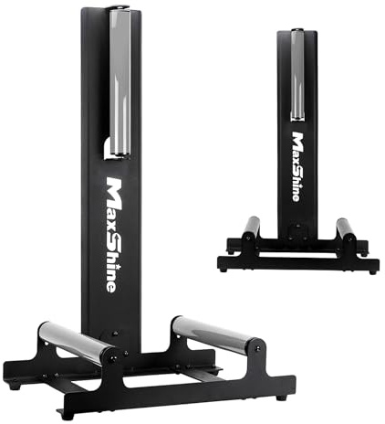 Maxshine Wheel Stand Tire Roller (Large, Grey Rollers)
