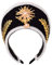 GRACEART Schmuck Mittelalter Koronet Tudor Kopfschmuck Tiara Tudor Krone für Damen und Mädchen Kostüm Zubehör, Style-4(black), Einheitsgröße
