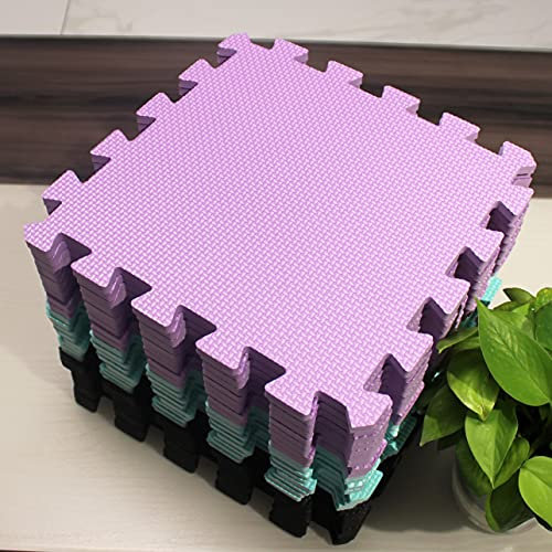 MQIAOHAM® 25 Stücke Baby puzzelmatten für Babys spielmatte Kinder puzzlematte Teppich G301025-104108111