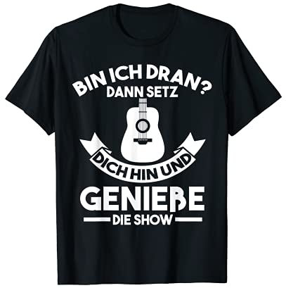 Gitarre Guitarist Gitarrenspieler T-Shirt