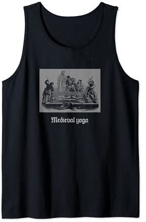 Satanic Medieval Yoga Goth Black Metal Satan Grunge Tank Top