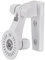 sourcing map Adjustable Security Camera Bracket, Plastic Wall Mount CCTV Stand 110mm Height for Home Surveillance System Mounting, White