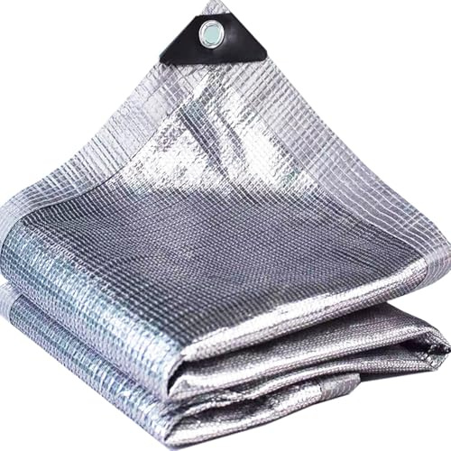 Rete di ombreggiatura 99% alluminio,2x3m Telo Ombreggiante Foglio di Alluminio Riflettente Panno Ombra,Riflettente,Anti UV,Prova di Sole,per Auto/Cane/Serra/Giardino/Pergola | Panno Ombra,Riflettente,Anti UV,Prova di Sole,per Auto/Cane/Serra/Giardino/Pergola (2x3m)