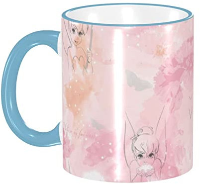 Tasse für Tinkerbell, lustige Tasse, Keramiktassen, Kaffee, Tee, Milch, Wasser, Neuheit, Geschenk für Büro und Zuhause, 330 ml