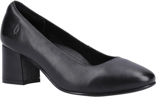 Hush Puppies Women's Anna Wide Court Shoe, Black, 5 UK