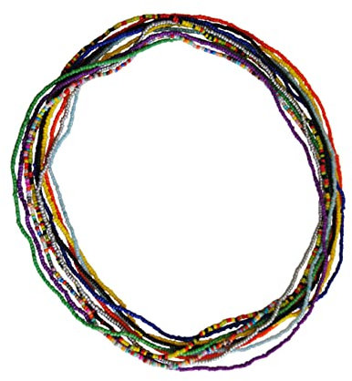 GALPADA 10stücke Körper Kette Für Frauen Bunte Perlen Taillenkette Mehrschichtige Damen Kette Taillenanhänger Für Party Und Festtagskleidung