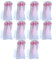 HomeVortex 10 Stück Stuhlschärpen Schleife elastische Stuhlschärpen Stuhlhussen Hochzeit Party Hotel Dekorationen für Hochzeiten Partys (Rosa)