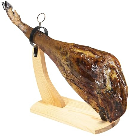 Schinkenhalter Aus Holz Stabil, Rutschfest & Robust | Schinken-Schneideständer Für Küche, Zuhause, Party-Präsentation, Schinkenschneiden, Jamón-Präsentation, Italienischer