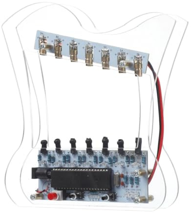 Nicear Lötübungsset für 7-saitige Lyra-Harfe, elektronisches Lernprojekt, lustige DIY-Lötsets für Anfänger, die Elektronik lernen, und als Geschenk