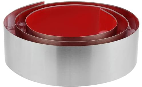 Plaque de protection de porte, 4 X 102 en acier inoxydable, plaque de plinthe autocollante, moulure de plinthe en métal brossé for protection de porte murale et d'armoire de cuisine