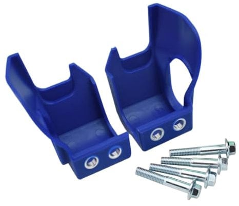 Motorcycle Front Fork Shoe Cover Lower Leg Guard Protector Compatible With 125RC 250RC 300RC 350RC 430RC 480RC Dirt Bike Models(Blue)