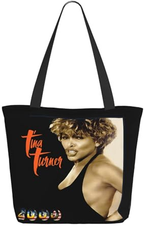 Damen Turner-Rock Singer Tina Shoppingtaschen große Tote-Taschen fürs Shopping modische Einkaufstaschen mit vielseitiger Gestaltung