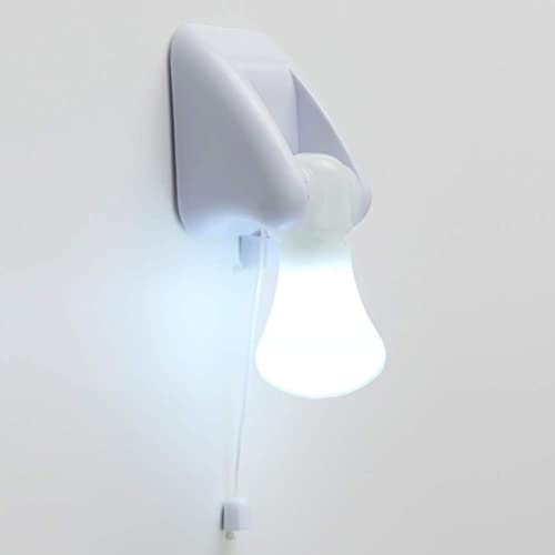 Battery Operated Wall Lights, Portable Wire LED Bulb Cupboard Lights Battery Night Light Battery Operated Self Adhesive Wall Mount Light 2W
