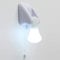Battery Operated Wall Lights, Portable Wire LED Bulb Cupboard Lights Battery Night Light Battery Operated Self Adhesive Wall Mount Light 2W