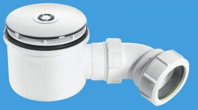 McAlpine High-Flow 2 90mm Shower Trap - Efficient Water Drainage - ST90CP10-HP