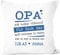 SpecialMe® Kissen-Bezug personalisiertes Geschenk Spruch Papa/Mama wir Habe versucht Finden anpassbare Namen Dekokissen Opa - 2+ Namen weiß 40cm x 40cm