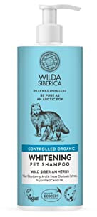 Wilda Siberica. Сontrolled organic Whitening pet shampoo, 400 ml