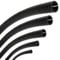 SeKi Tube ondulé Flexible - Diamètre intérieur : 10 mm - 2 m - Ouvert - Protection de câble - Noir - Diamètre intérieur : 10 mm
