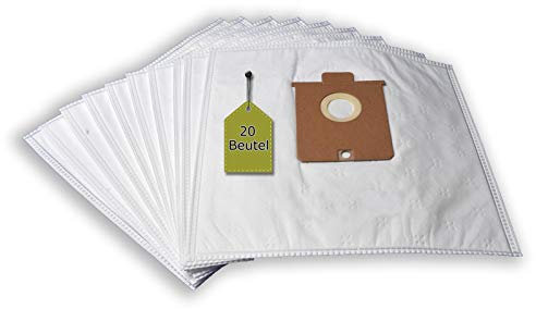 20 Staubsaugerbeutel kompatibel mit AEG 7300.0 - Vampyr, 20 Staubbeutel + 4 Mikro-Filter + 4 Motor-Filter ähnlich Original Staubsaugerbeutel AEG Größe 22, 23, 24, 25, 26