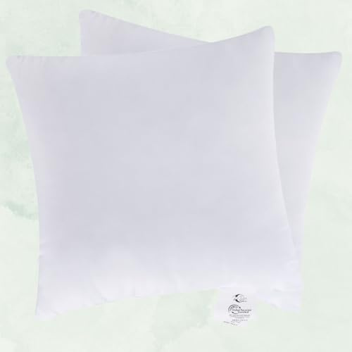 Moon 2er Pack Planet Füllkissen Innenkissen Sofakissen ca. 45x45-400g Recycelten Fasern extra fest