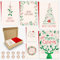Giftinghouse Weihnachtskarten für Enkelin, Familie, Freunde und Kinder, 24/48 Stück (Vintage-Designs, 24 Karten)