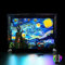 Fernbedienung Licht-Kit für Lego 21333 Ideas Vincent Van Gogh The Starry Night (Kein Lego-Modell), Led Beleuchtungs Set Kompatibel mit Lego The Starry Night, Kreatives Geschenk für Erwachsene