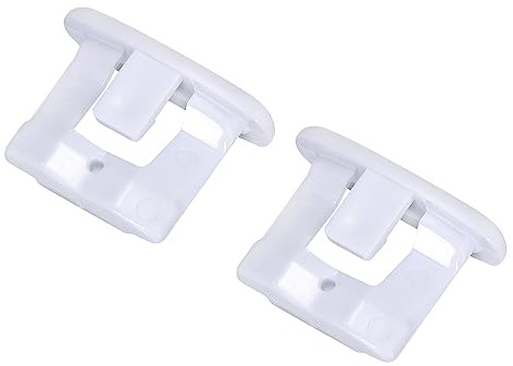 sourcing map 2set WD12X10304 Dishwasher Upper Rack Slide End Cap Replacement Part for Replaces WD12X344 AP4484666 PS2370502 WD30X97