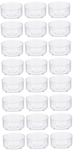Beaupretty 60stücke Transparente Reptilienfutter Und Wassernäpfe Multifunktionale Futterbehälter Für Schlangen Echsen Und Andere Reptilien Hochwertigem Für Terrarien Und Haustiere