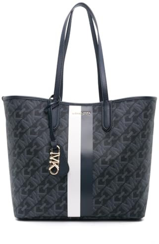Michael Kors 30R4GZAT7B Eliza Ew Open Tote Handtasche, groß, 444 Admrl/Plblue, 444 Admrl/Plblue, L, Utility