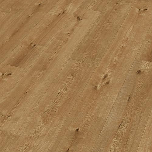 Meister Laminatboden MeisterDesign. Laminate LD 55 1288 x 198 x 7 mm 07153 Hill Oak Easy-to-clean-Struktur