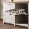NETEL Pull Out Cabinet Organiser,Slide Out Drawers for Kitchen Cabinets,32cm-52cm Extendable Slide Out Drawer 3 Rails，No Drill Adjustable Drawers，Pull Out Kitchen Storage