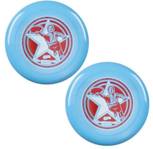 Wham-O Frisbee All Sport Disc 140g, 25.02cm, langlebig und Rutschfester Griff für Spiele im Freien, perfekt für Teamsport und Familienspaß