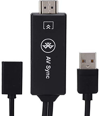 Screen Mirroring Cable Cavo Convertitore Proiezione Filo Filo Convertitore per Telefono Cellulare, Trasformatore per USB, TV Via Cavo di Tethering Alimentato Ai Adattatori DVI