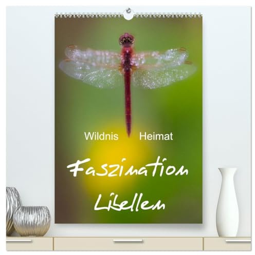 Faszination Libellen - Wildnis Heimat (hochwertiger Premium Wandkalender 2026 DIN A2 hoch), Kunstdruck in Hochglanz: Makrofotografie der Extraklasse (CALVENDO Tiere)