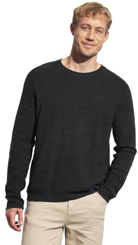 Street One MEN Rundhals Strukturpullover