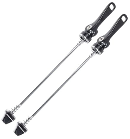 Quick Release Bike Skewer, Front and Rear Skewers for Road Bike, High Strength Cycling Replacement Parts for Maintenance Tire Change Safe Driving Biking Touring