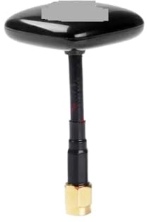 LXCOZED Für Foxeer für Echo V2 2 5,8 GHz 9dBi Patch LHCP RHCP für RC Flugzeug FPV Racing Freestyle Drohnen für VTX VRX Goggles Monitor(Black RP-SMA RHCP)
