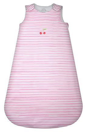 Stellou & friends Baby 1 TOG Ganzjahres-Schlafsack aus 100% Baumwolle | Weicher, hautfreundlicher Neugeborenen Strampelsack – OEKO-TEX zertifiziert & längenverstellbar von ca. 3–12 Monaten