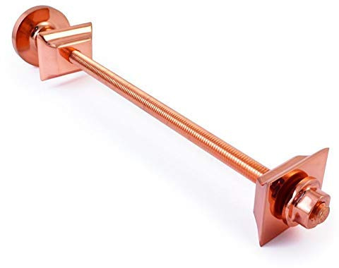 Luxury Radiator Wall Stay Polished Copper