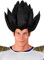 Funidelia | Vegeta Perücke Dragon Ball für Herren Manga, Saiyan, Zeichentrickfilm - Zubehör für Erwachsene, Zubehör für Kostüm - Schwarz