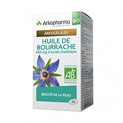 Arkopharma Arkogelules Huile de Bourrache 60 Capsules 60 Unités