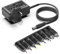 KFD Universal 5V Charger Power Supply Adapter 8 DC Connectors USB C/Micro USB 5.5 * 2.5mm 3.5 * 1.35mm for Fusion 5 Lapbook T90B T60 T50,Sony SRS Speaker, HelloBaby/VTech//Babysense Baby Monitor