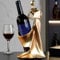 MZSX Portabottiglie Bottiglia Singola Porta Bottiglie Controsoffitto e Tavolo da Pranzo Centrotavola Ornamenti, cantina del vino, supporto per bottiglie di vino, espositore casa, cucina, bar, armadi